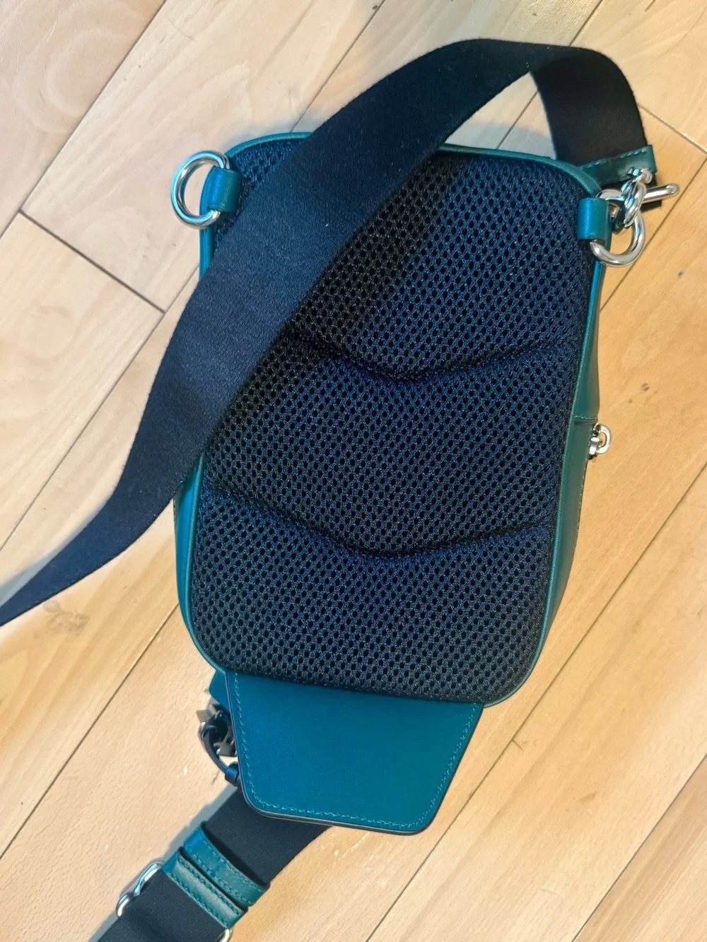 Coach Green Signature Crossbody Slingbag